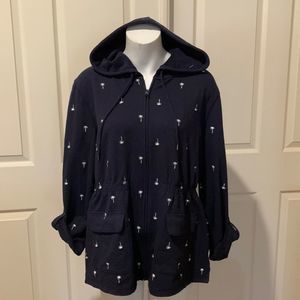 Talbots Palm tree jacket
